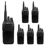 MYT-WAY33 민영정보통신 DMR 디지털무전기 6대세트