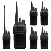MYT-WAY33 민영정보통신 DMR 디지털무전기 6대 풀세트