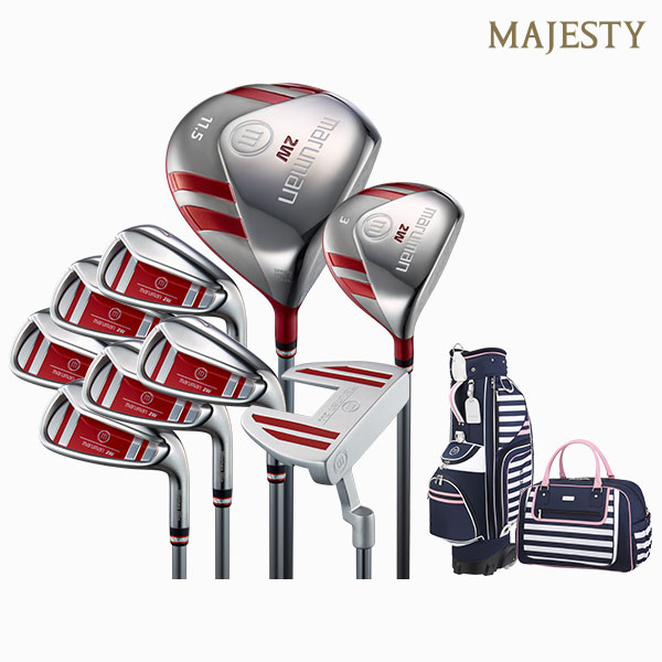 마루망 MARUMAN 2W 풀세트 9개 여성 골프 휠캐디백 세트 2021년