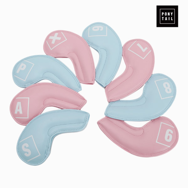 포니테일 투어걸 시그니처 아이언세트 헤드커버 클럽커버 골프용품 2022년