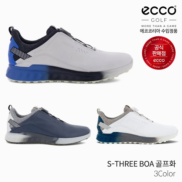 에코 ECCO 102914 S-THREE BOA 남성 골프화 2021년