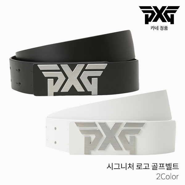 [카네 정품] PXG SIGNATURE LOGO 시그니처 로고 골프벨트 여성 2022년