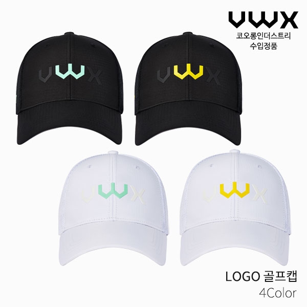[코오롱인더스트리 정품] VWX LOGO 로고 골프캡 모자 2022년