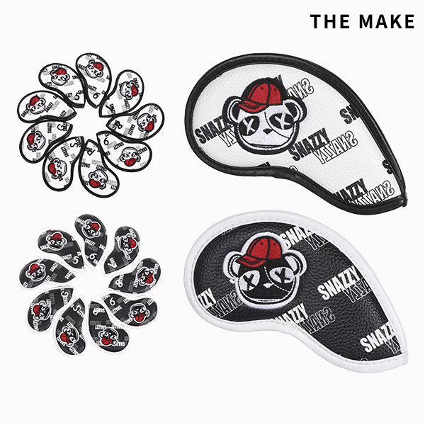 더메이크 HIP PANDA 힙판다 아이언커버 세트 [9pcs Set] 헤드커버 2022년 [2컬러]