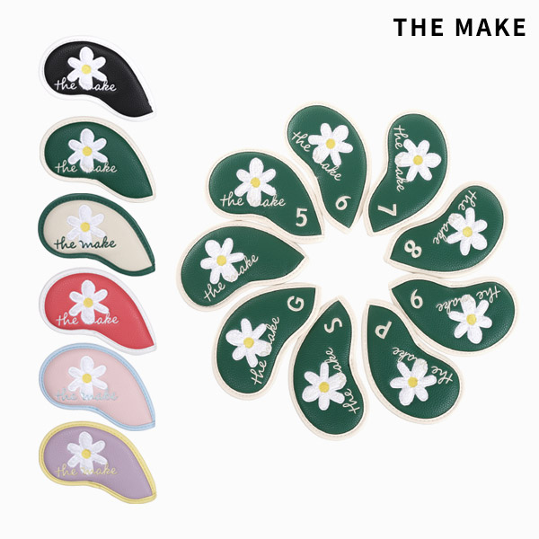 더메이크 ROSA 로사 아이언커버 세트 [9pcs Set] 헤드커버 2022년 [6컬러]