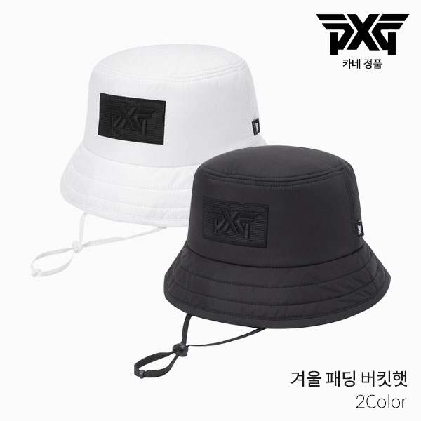 [카네정품] PXG 겨울 패딩 버킷햇 골프모자 2022년