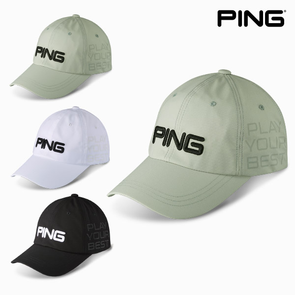 핑 6각 슬로건 캡 골프모자 남성 2023년