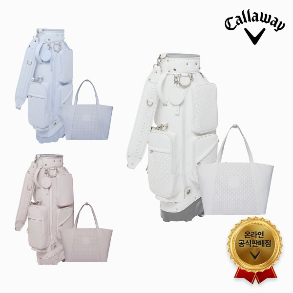 캘러웨이 FILLY 필리 뉴클래식 휠 캐디백세트 골프백세트 여성 2023년
