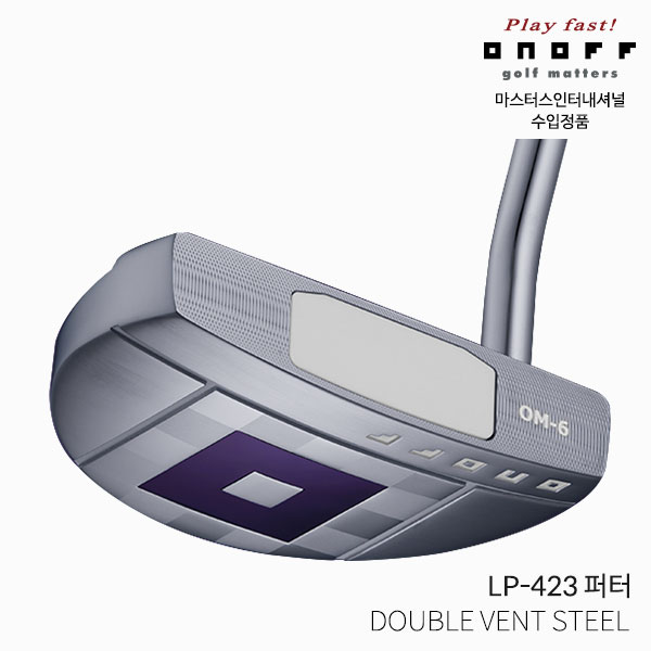 [마스터스 정품] 다이와 ONOFF 온오프 LP-423 여성 퍼터 OM-6 [말렛] 2023년