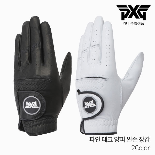 [카네정품] PXG FINE TECH GLOVE 파인 테크 양피 남성 왼손 골프장갑 2023년