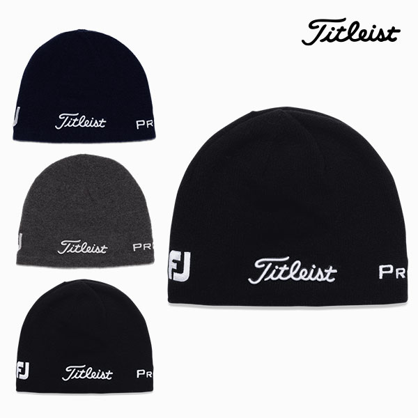 [아쿠쉬정품] 타이틀리스트 TH23WMWBN2 메리노 울 비니 겨울모자 골프모자 2023년