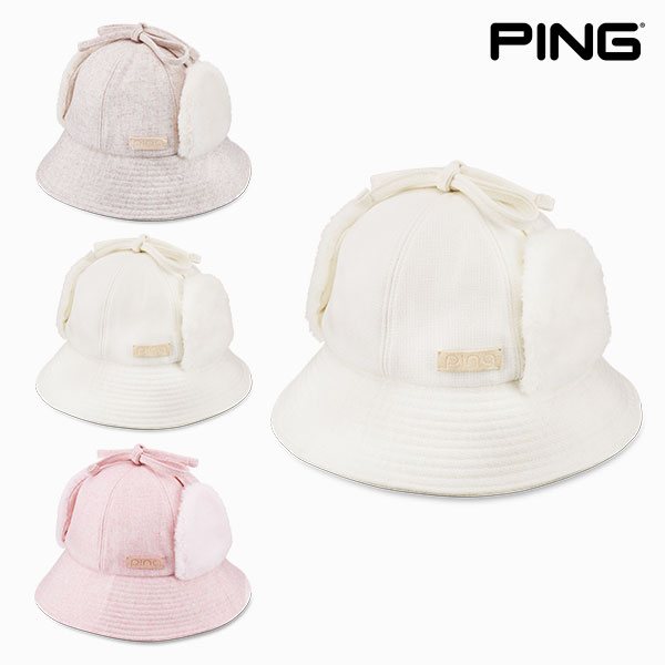 핑 PING 우먼스 심플 벙거지 여성 겨울모자 골프모자 2022년