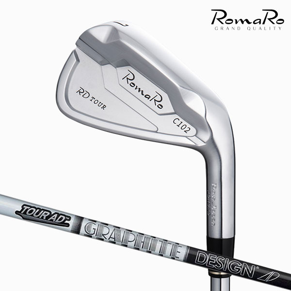 로마로 RD-TOUR C102 카본 아이언세트 6i 남성 2025년 [TAD]