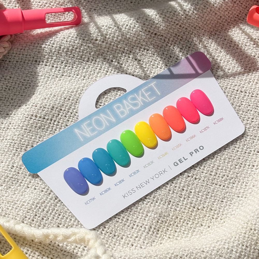 키스뉴욕 네온바스켓 10종 컬렉션 KCNB
