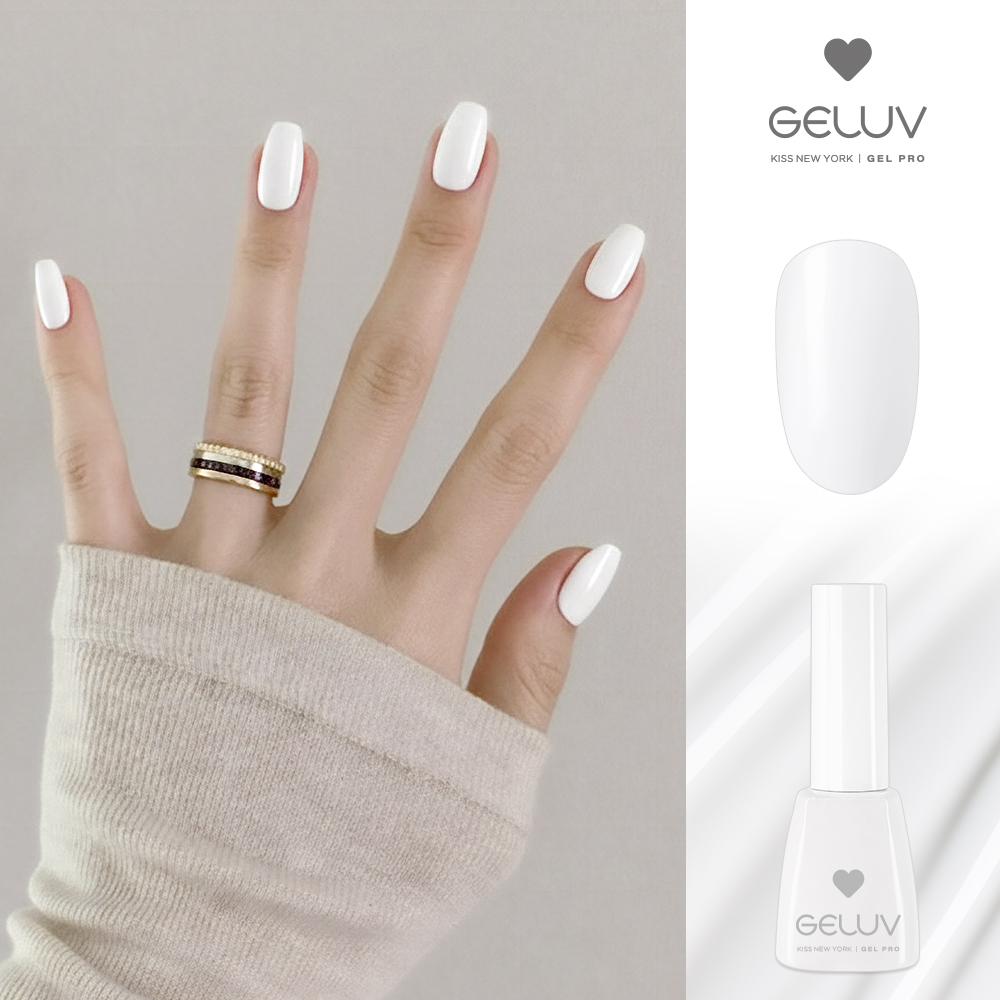키스뉴욕 젤럽 프리미엄 컬러 젤네일 리얼 화이트 GC01K