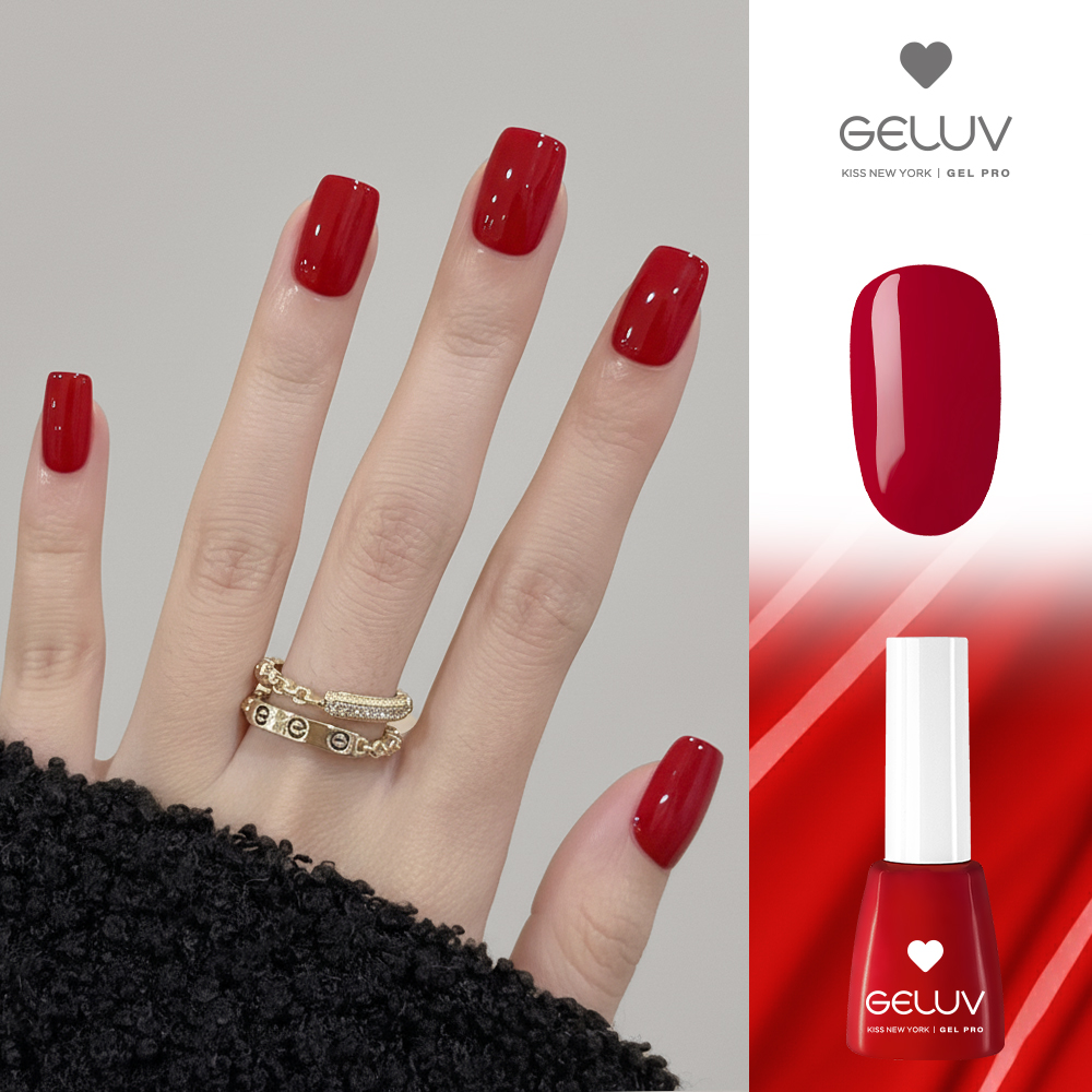 키스뉴욕 젤럽 프리미엄 컬러 젤네일 리얼 레드 GC02K