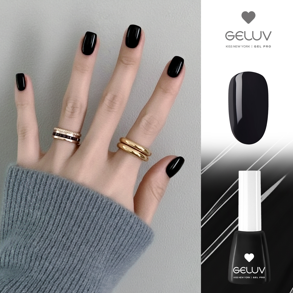 키스뉴욕 젤럽 프리미엄 컬러 젤네일 리얼 블랙 GC03K