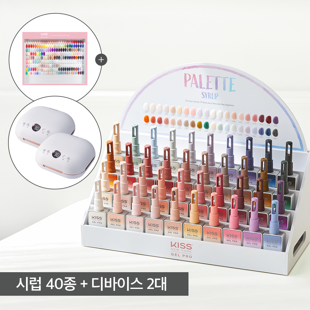 [상생]팔레트 시럽 40종+디바이스2대