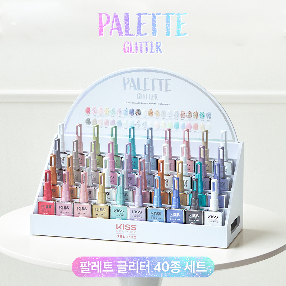 [상생]팔레트 글리터 40종+디바이스2대
