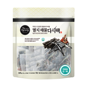 ★친환경티백★ 해통령 멸치해물 다시팩 320g