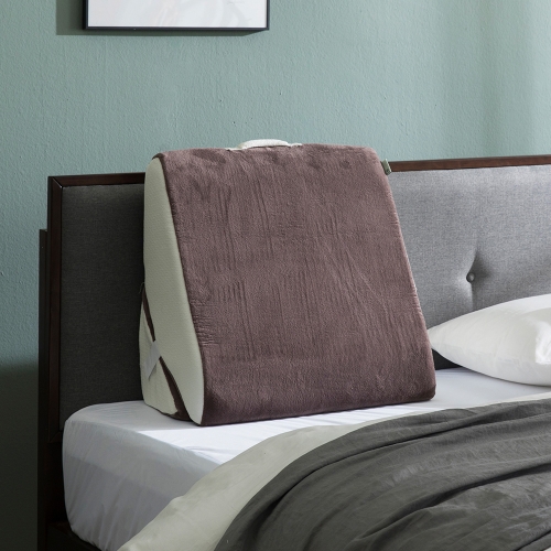 웨지 필로우 브라운