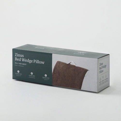 웨지 필로우 브라운