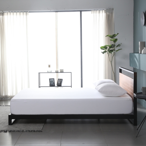 아이언라인 하이브리드 침대 프레임