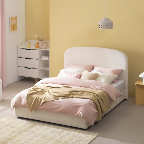 퍼프 저상형 침대 프레임