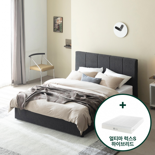 매든 저상형 프레임 침대세트 (+얼티마 럭스S 하이브리드 매트리스)