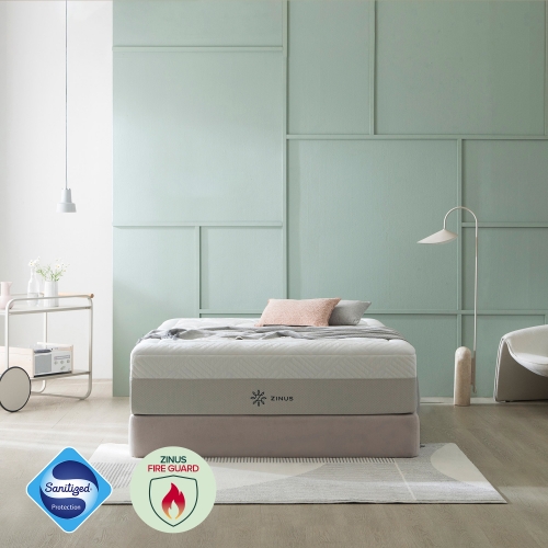 매든 저상형 프레임 침대세트 (+클라우드 럭스S 메모리폼 매트리스)