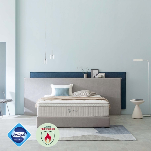 매든 저상형 프레임 침대세트 (+클라우드 럭스S 스프링 매트리스)