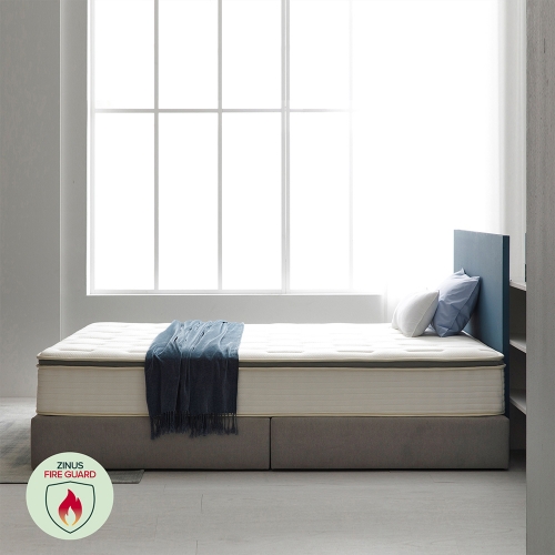 매든 저상형 프레임 침대세트 (+얼티마 에어 하이브리드 스프링 매트리스)