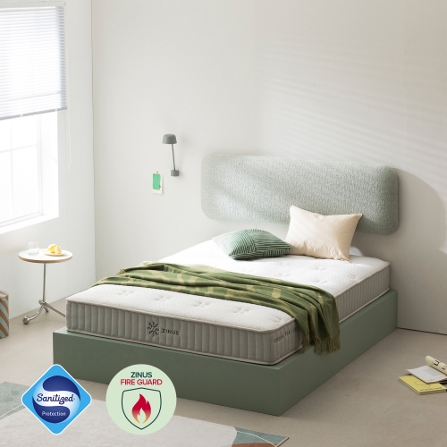 아이언라인 하이브리드 프레임 침대세트 (+그린티 럭스S 스프링 매트리스)