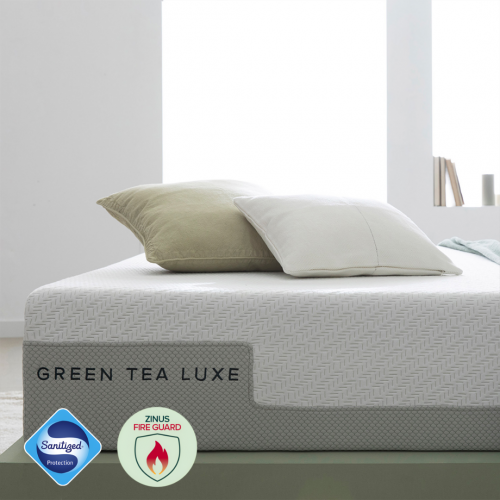 트리샤 침대 프레임 침대세트 (+그린티 럭스S 메모리폼 매트리스)