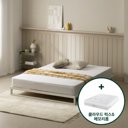 트리샤 침대 프레임 침대세트 (+클라우드 럭스S 메모리폼 매트리스)