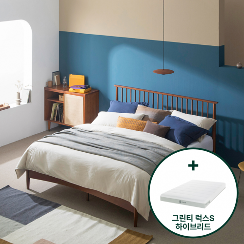 린다 침대 프레임 침대세트 (+그린티 럭스S 하이브리드 매트리스)