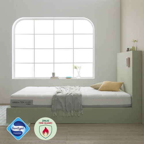 린다 침대 프레임 침대세트 (+그린티 럭스S 하이브리드 매트리스)