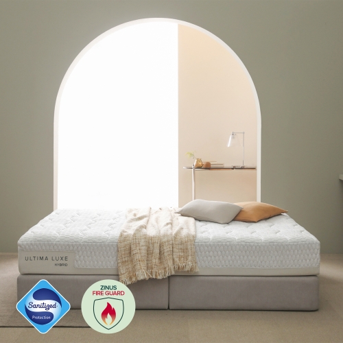 린다 침대 프레임 침대세트 (+얼티마 럭스S 하이브리드 매트리스)