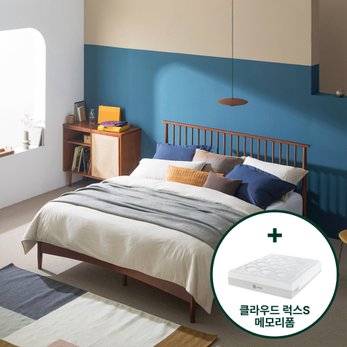 린다 침대 프레임 침대세트 (+클라우드 럭스S 메모리폼 매트리스)