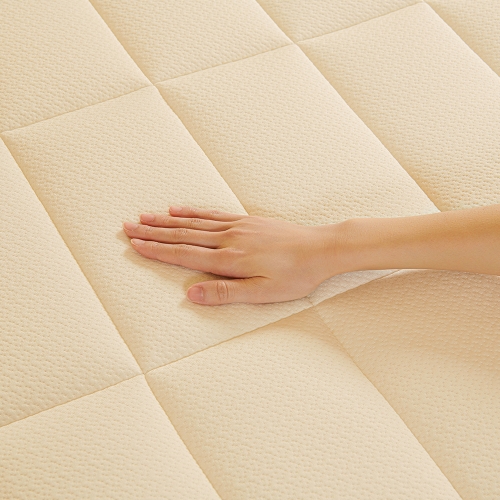 [설치배송전용] 퍼프 저상형 침대 세트 (+키스톤 스프링 매트리스 25cm)