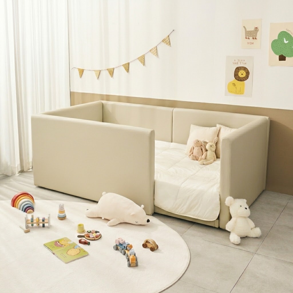 코코네 가드형 침대 프레임