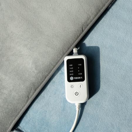 정원의료기 원적외선 맥반석 황토 세라믹 옥 전기 온열 찜질기 그레이