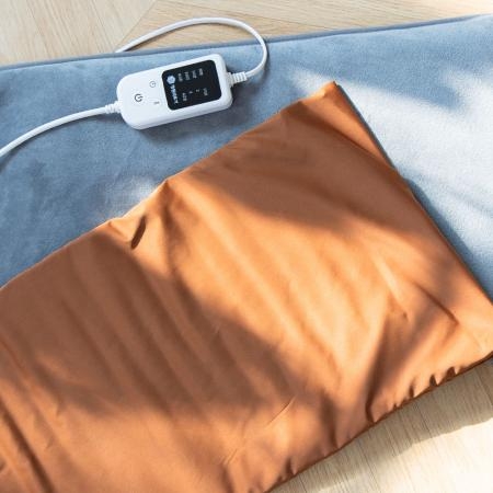 정원의료기 원적외선 맥반석 황토 세라믹 옥 전기 온열 찜질기 그레이