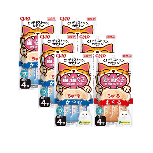 이나바 챠오 츄르 구강건강 케어 32g - 6개 (맛선택)