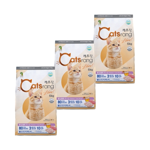 캐츠랑 (캣츠랑) 리브레 5kg - 3개