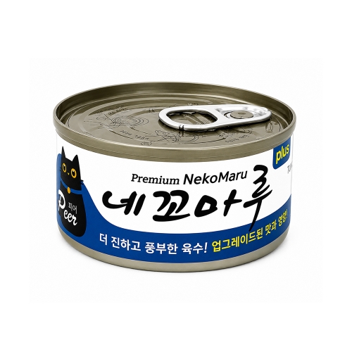 프리미엄 네꼬마루캔 플러스 85g (참치와 치어)