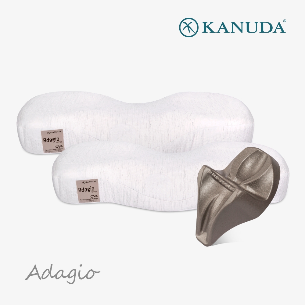 골드라벨 아다지오 더블세트(베개2+머리냅)