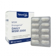 뉴질랜드 내추럴엔젯 데일리 MSM 2,000mg 엔조제놀 90캡슐