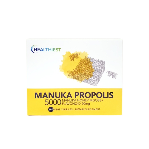 뉴질랜드 Healthiest 마누카 프로폴리스 5000mg 180캡슐