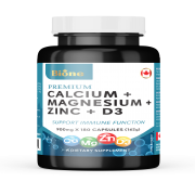 캐나다 바이원 칼슘 마그네슘 비타민D 아연 900mg 180캡슐